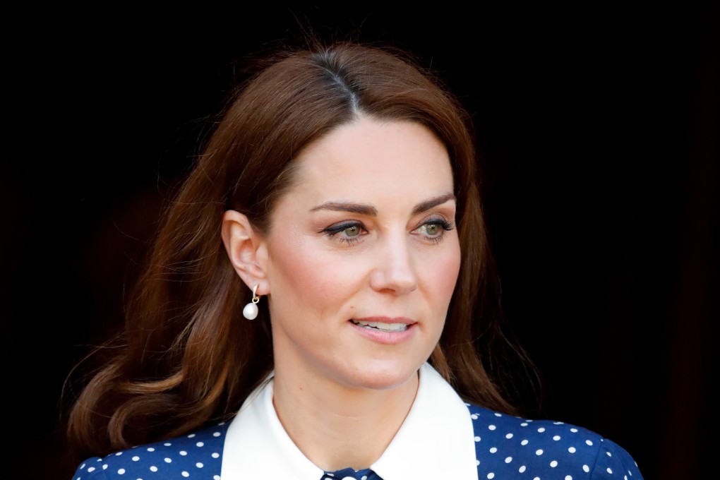 The Duchess of Cambridge in an Alessandra Rich dress, in May. Photo: Getty Images