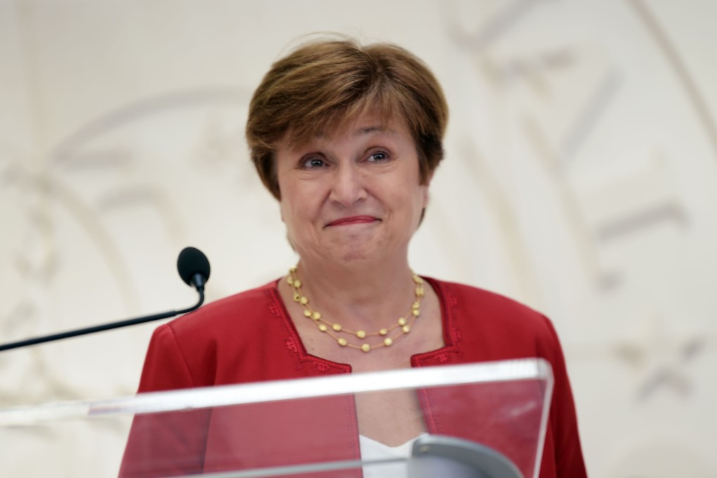IMF managing director Kristalina Georgieva says the US-China trade deal is a positive step for the economies of both countries. Photo: AFP