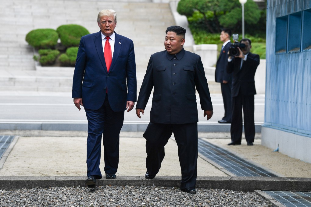President Donald Trump said this month that North Korea's Kim Jong-un had everything to lose through hostility towards the United States. Photo: AFP