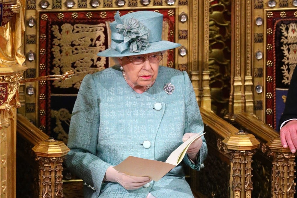 Queen Elizabeth delivers the Queen’s Speech during the State Opening of Parliament in the House of Lords at the Palace of Westminster. Photo: DPA