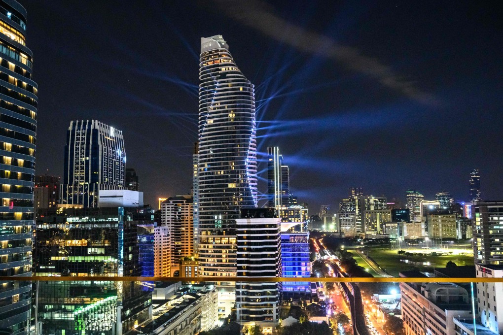 The Lumphini area of Bangkok, Thailand, where a number of high-end hotels are located. Photo: AFP
