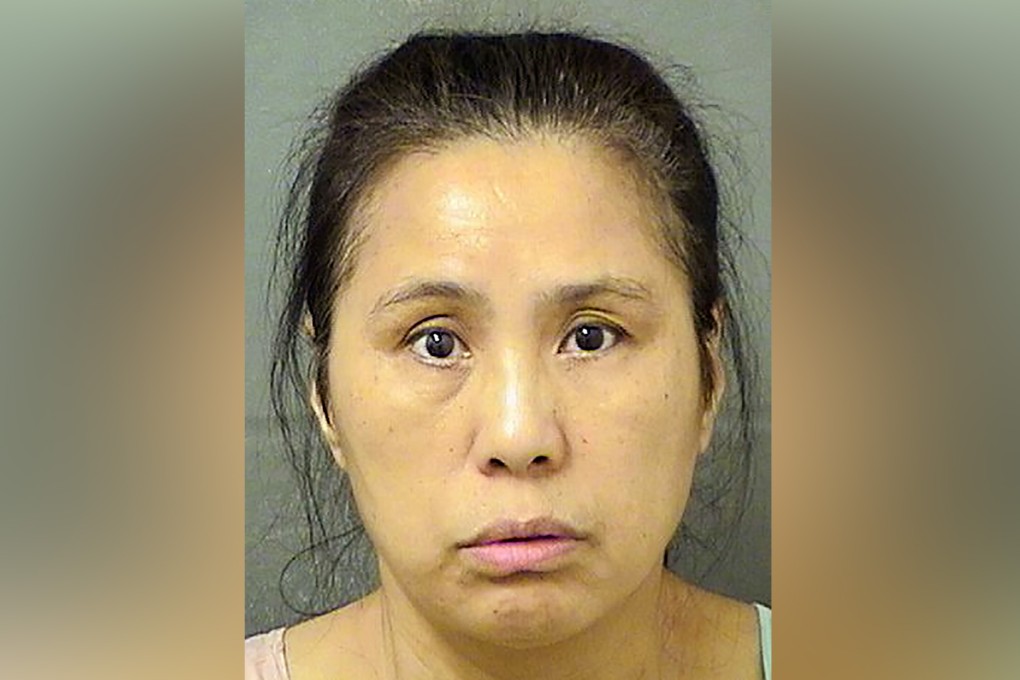 A booking photo of Lu Jing, a Chinese national who trespassed at US President Donald Trump's Mar-a-Lago resort on Wednesday. Photo: Palm Beach County Sheriff's Office via AP
