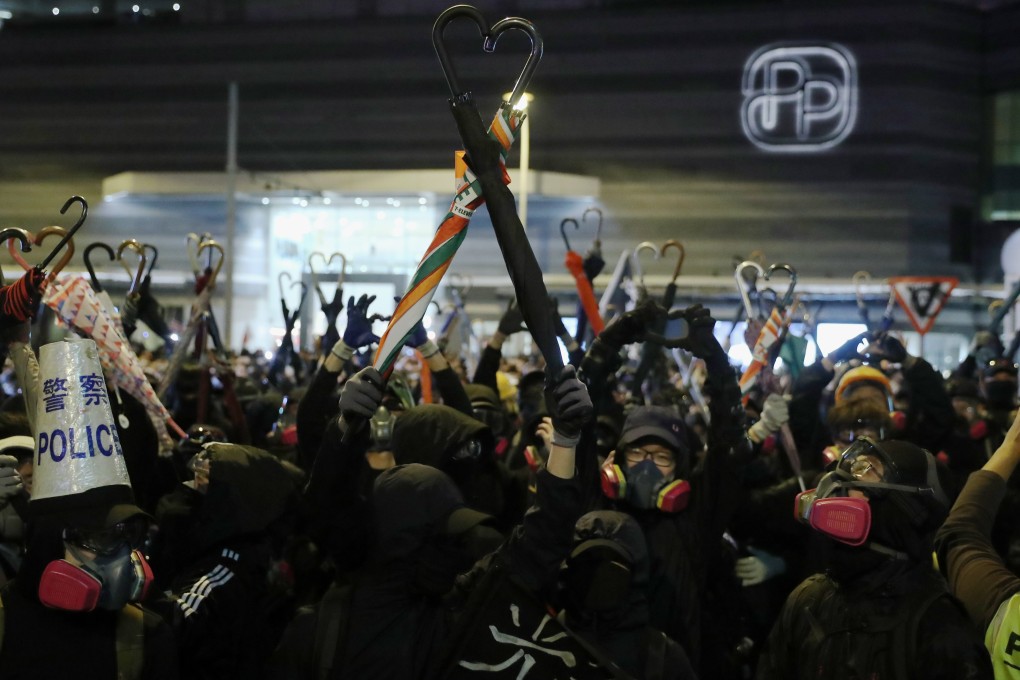 Police suspect some funds are used as rewards to lure teens into joining the unrest. Photo: Sam Tsang