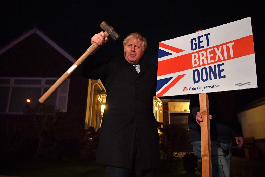 British Prime Minister Boris Johnson may get Brexit done but any hope of the nation becoming a world leader again may be nothing more than a cruel illusion, given the weakness of its hollowed-out economy. Photo: AFP