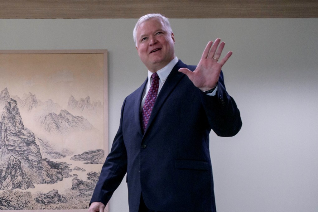 US special representative for North Korea Stephen Biegun has been discussing ways to denuclearise the Korean peninsula. Photo: Reuters