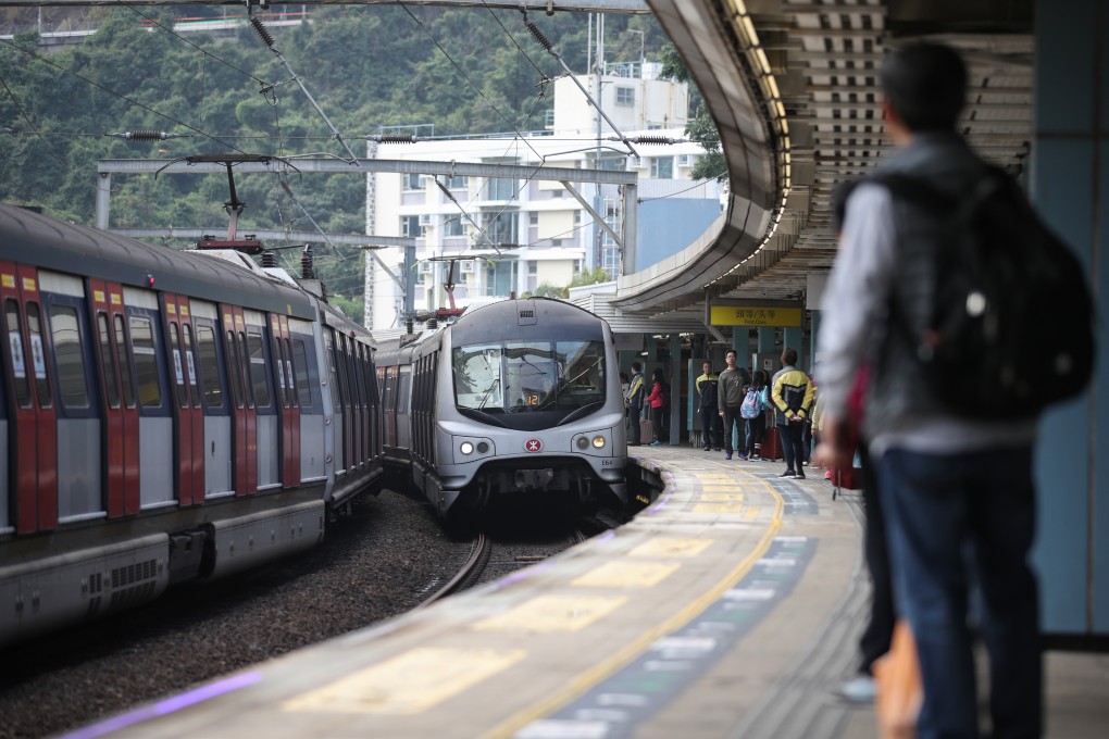 Trains once again stop at University station on Saturday, after the station was closed for five weeks. Photo: Winson Wong