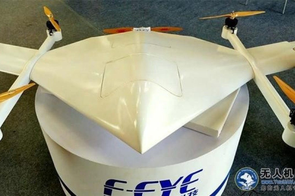 Scientists created a methanol fuelled battery for the long-endurance Feye FY-36 drone. Handout