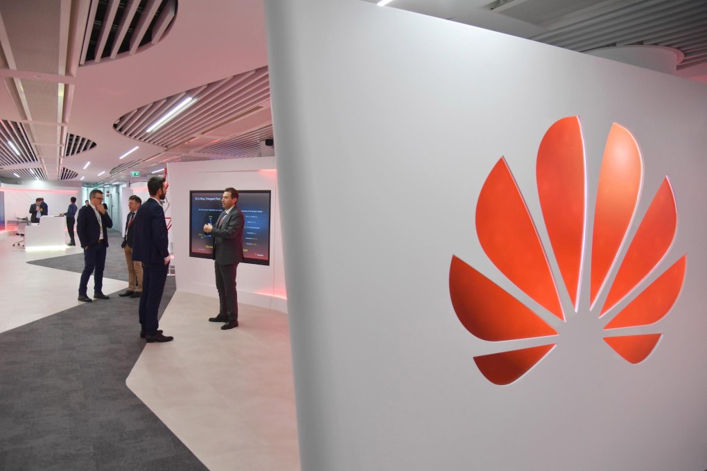 A view of Huawei’s new offices in Milan in March. Photo: EPA-EFE