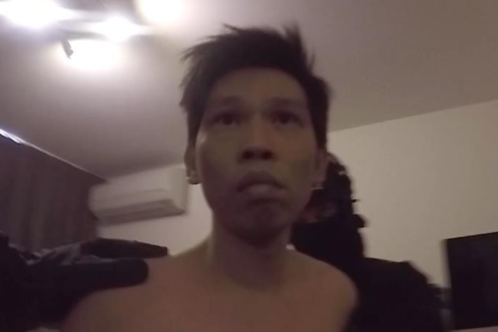 Chinese national Feng Xu pictured during his arrest in Birmingham, Britain, last year. Photo: National Crime Agency