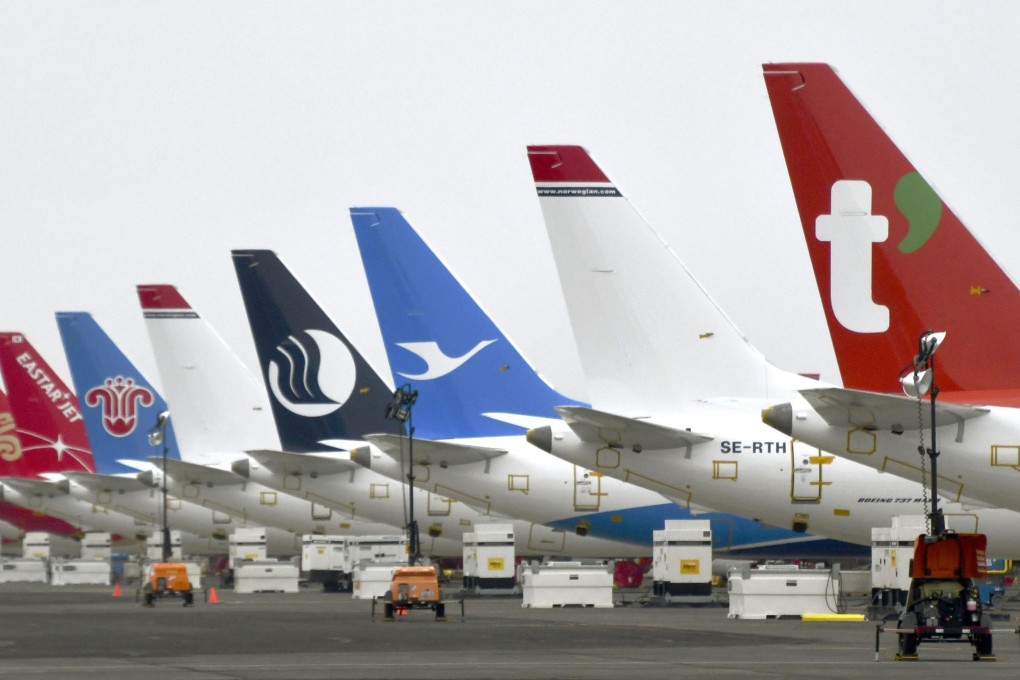 Boeing has now found itself unable to continue producing 42 planes a month that have nowhere to go. Photo: Kyodo