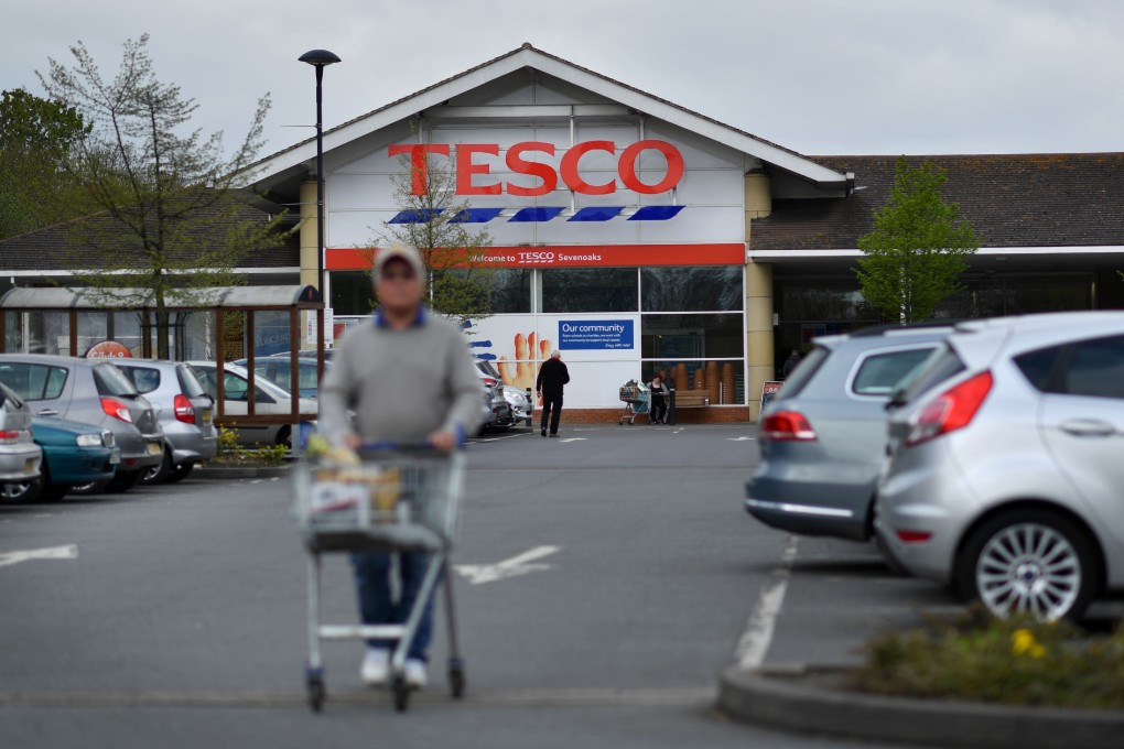 Britain’s biggest retailer Tesco said it was “shocked by these allegations”. Photo: AFP
