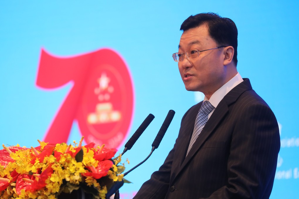 Xie Feng urged the city’s youth to embrace opportunities brought on by China’s rise on the global stage. Photo: K.Y. Cheng