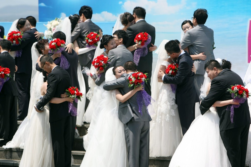 The high cost of getting married in South Korea is preventing many couples from doing so. Photo: EPA