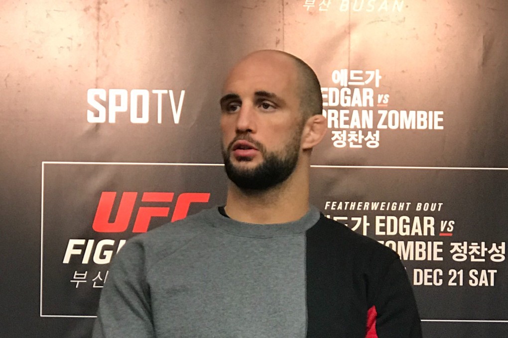 Volkan Oezdemir at the pre-event media day. Photo: Nicolas Atkin