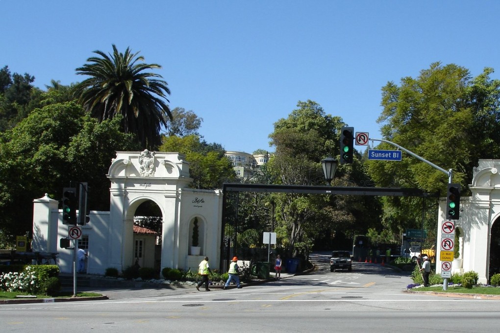 A house in the Bel Air neighbourhood of Los Angeles, originally priced at US$250 million, sold for US$94 million in October. Photo: Handout