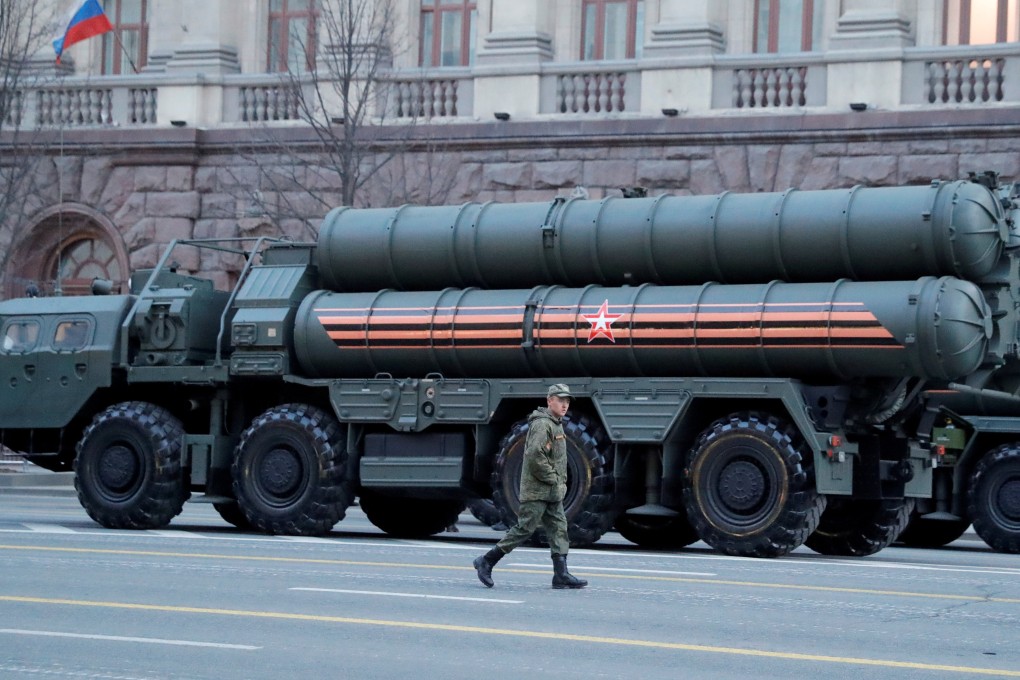 Russia’s S-400 missile defence systems. Photo: Reuters