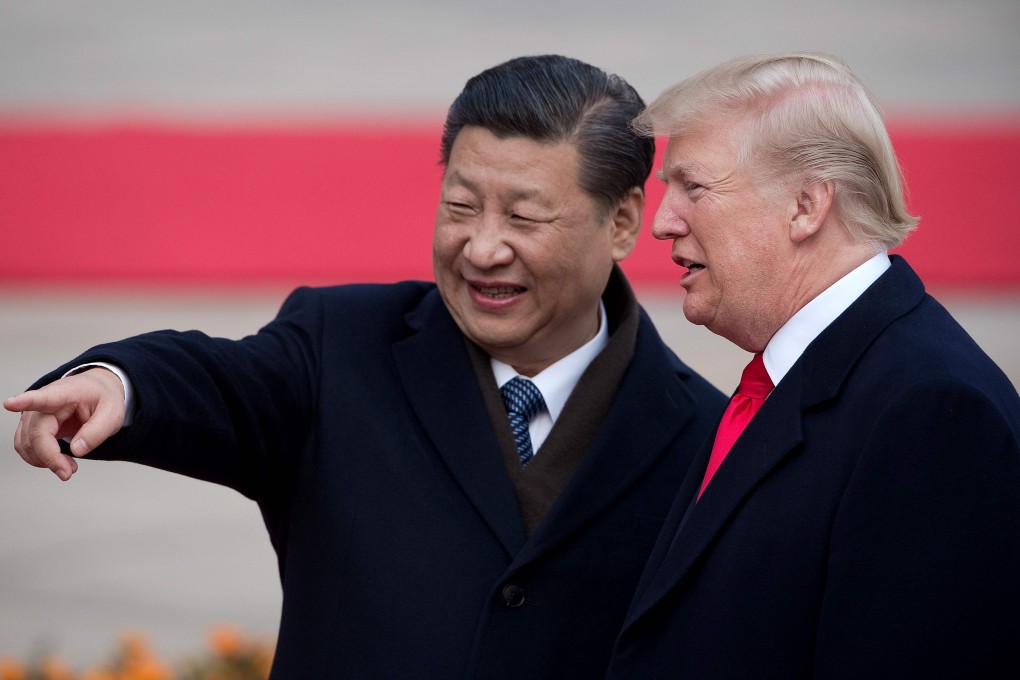 US President Donald Trump (right) expects that he and Chinese counterpart Xi Jinping will sign a phase one trade deal into effect. Photo: AFP