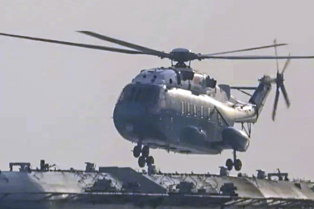 A Z-18 “Sea Eagle” helicopter. Photo: Weibo