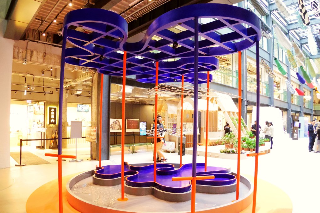 The Pulse of Hong Kong is one of the exhibits at the 2019 Hong Kong Biennale of Urbanism\Architecture that explores how technology can be used to innovate in the future. Photo: Van Lok