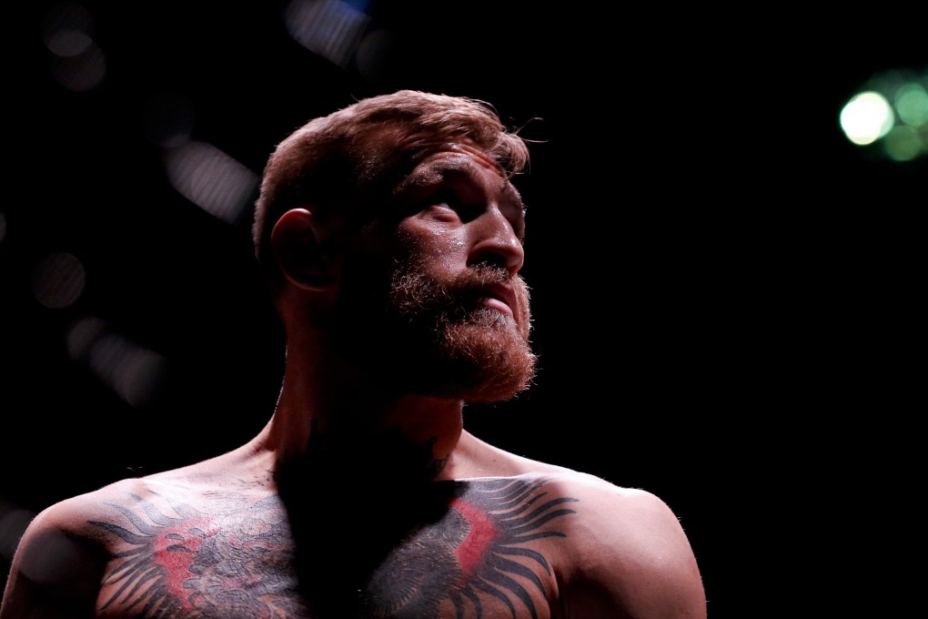 Conor McGregor looks on before fighting Jose Aldo in their featherweight championship bout at UFC 194 in Las Vegas. Photo: AP