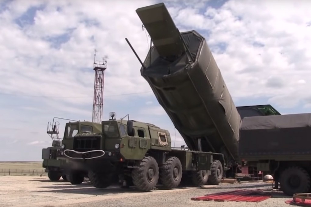 An image from Russian military video footage shows the Avangard hypersonic missile system preparing for launch. Photo: Russian Defence Ministry via EPA-EFE