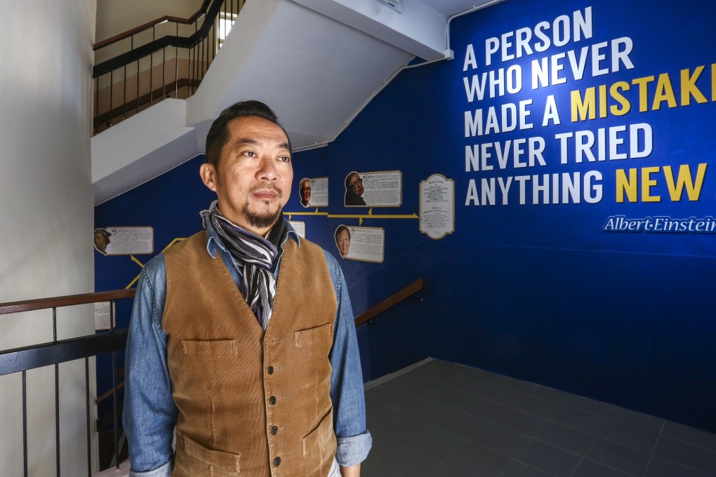 Li Kin-man was inspired to start the sessions by a former pupil at his secondary school in Kwai Chung. Photo: Jonathan Wong