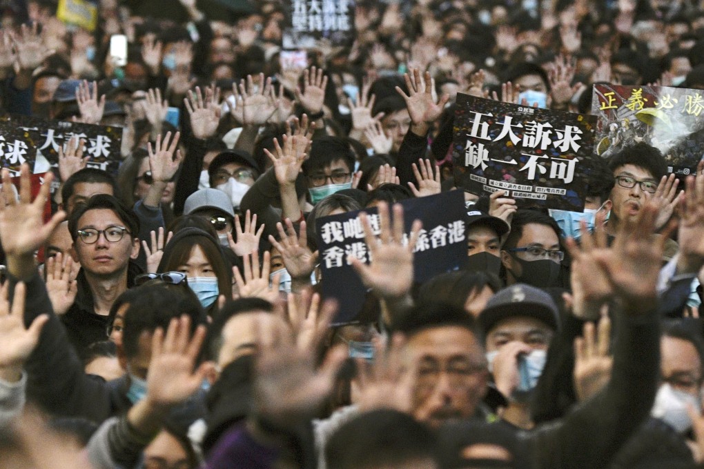 Hong Kong has been gripped by protests since June. Photo: Kyodo