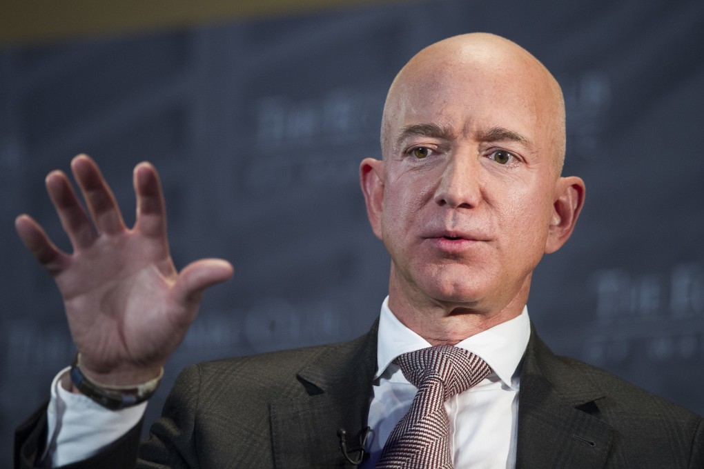 Jeff Bezos, Amazon.com’s founder and CEO, at The Economic Club in Washington DC on September 13, 2018. Photo: AP Photo