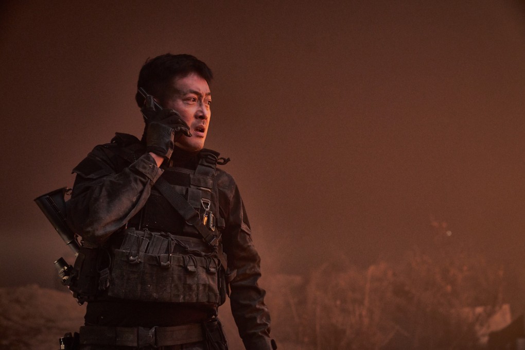 Ha Jung-woo in a still from Ashfall (category IIA, Korean), directed by Lee Hae-jun and Kim Byung-seo.