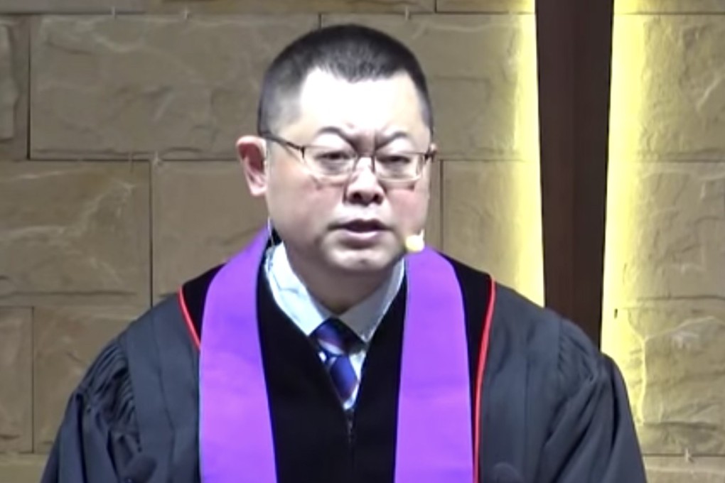 Pastor Wang Yi of the Early Rain Covenant Church in Chengdu, China. Photo: Facebook