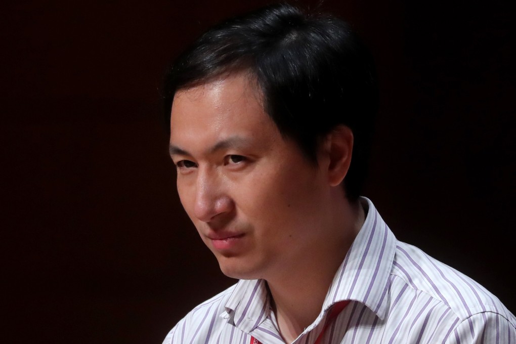 Chinese biologist He Jiankui has been jailed for his controversial experiments on human babies. Photo: Sam Tsang