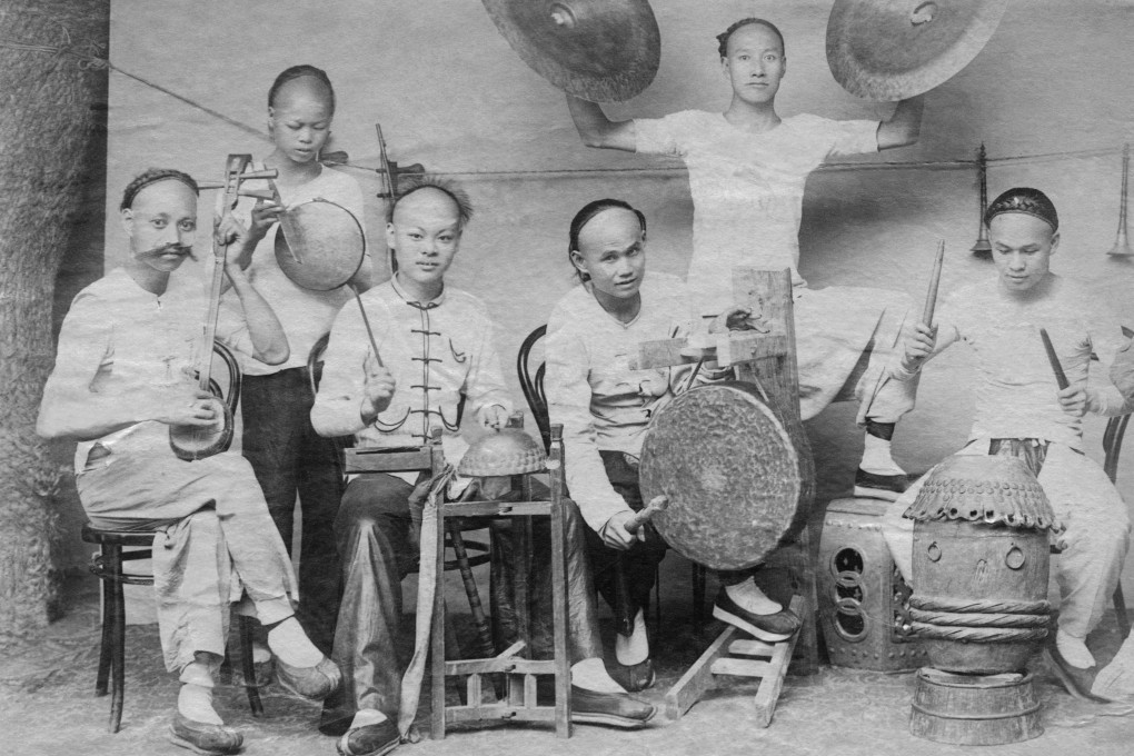 A Chinese band with traditional instruments. Photo: Getty Images