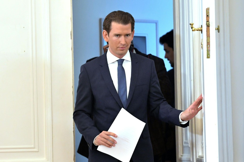 Austrian conservative leader Sebastian Kurz struck a coalition deal on Wednesday with the Greens to ensure his return to power. Photo: DPA