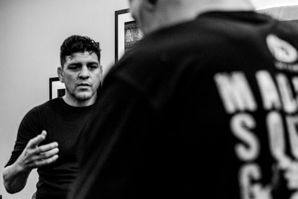 Nick Diaz (left) with his brother Nate Diaz. Photo: Instagram