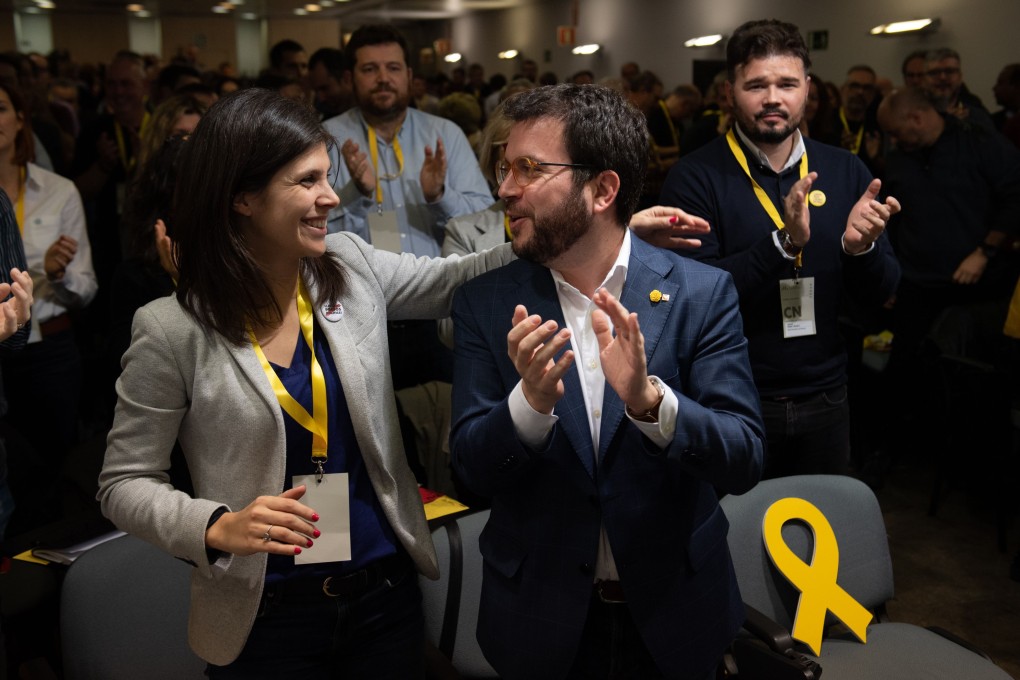 Vice-President of Catalan Government and Esquerra Republicana de Catalunya – ERC member Pere Aragones. Photo: AFP