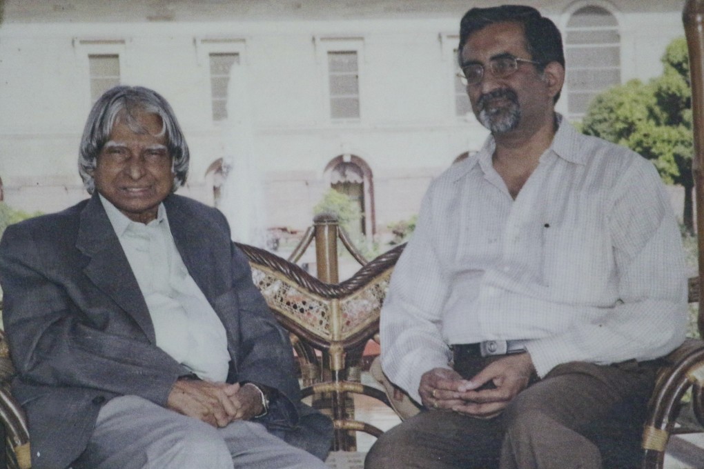 Acupressure healer Ketan Shah (right) has treated Adbul Kalam, the 11th President of India. Photo: SCMP