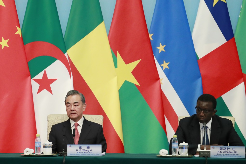 Chinese Foreign Minister Wang Yi begins a five-nation visit to Africa on Tuesday. Photo: EPA-EFE