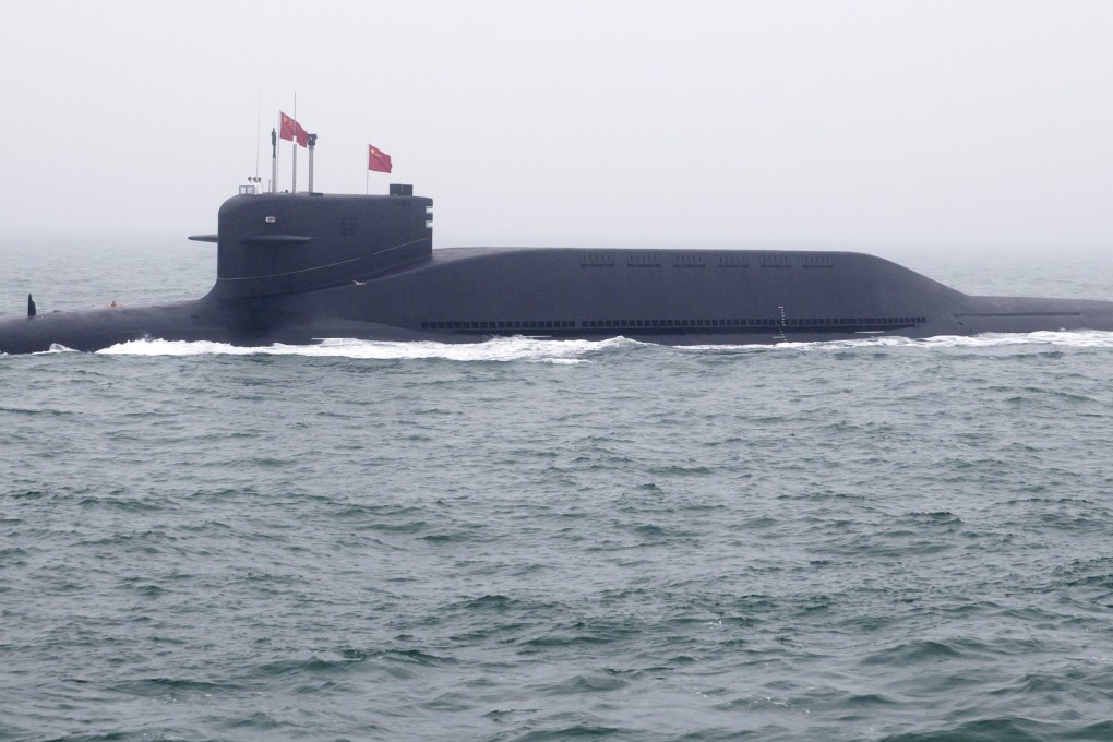The missile was launched from a Type 094 nuclear submarine. Photo: AFP