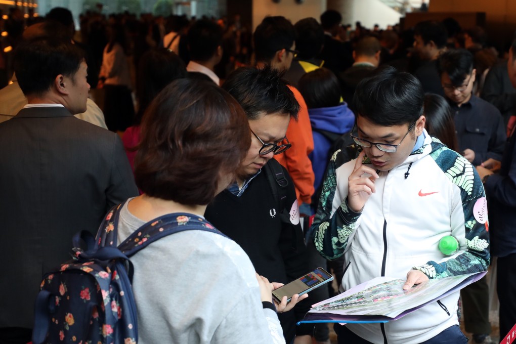 Sun Hung Kai Properties, Hong Kong's largest developer, launched the first batch of 375 flats at the Wetland Seasons Park in Tin Shui Wai on January 4. Photo: Xiaomei Chen