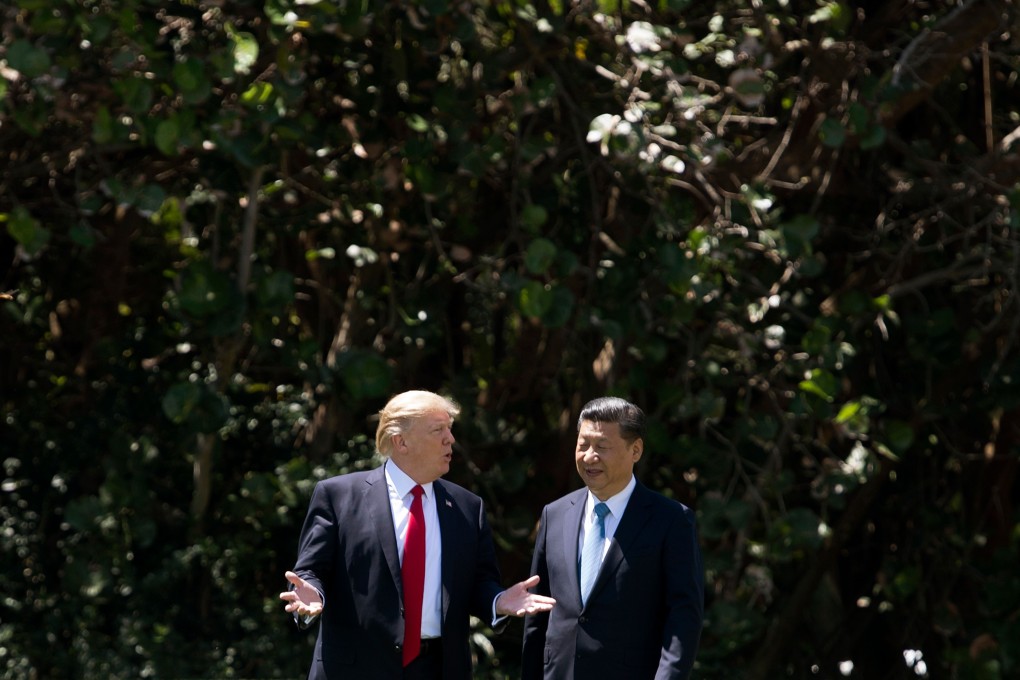 The relationship between President Donald Trump and President Xi Jinping is seen as a secret weapon. Photo: AFP
