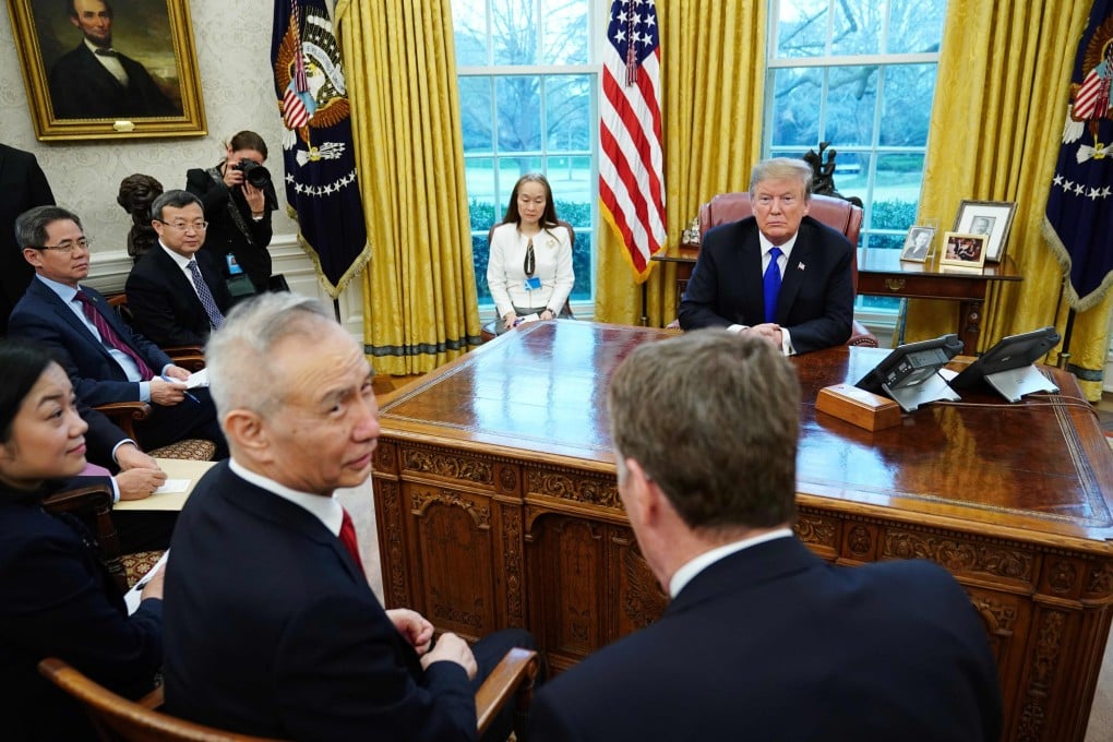 Vice-Premier Liu He is set to lead the China delegation to Washington next week. Photo: AFP