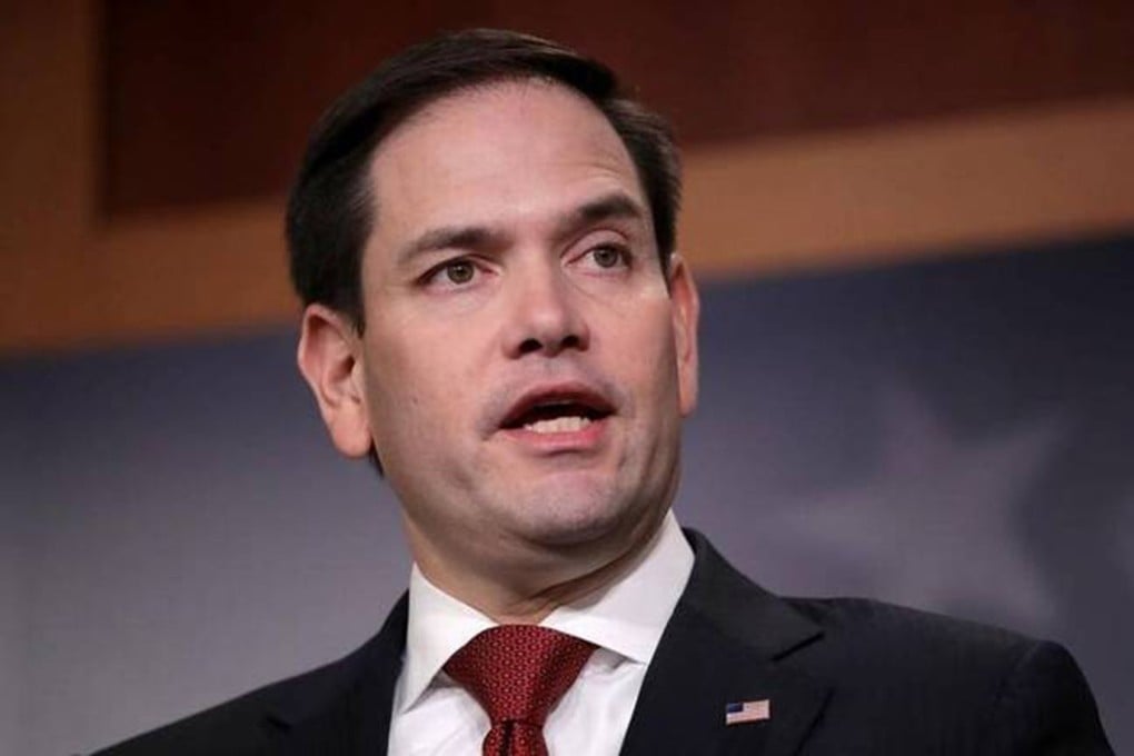 US Senator Marco Rubio is a vocal critic of China’s human rights record. Photo: TNS