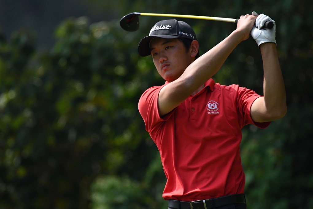 Lou Tan Chi-hin qualifies for the Hong Kong Open after winning Hong Kong Amateur Championship in 2019. Photo: iD8 Works