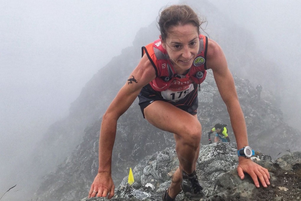 Ragna Debats and her family are travelling the world, running ultra-marathons on every continent. Photo: Migu Skyrunner World Series