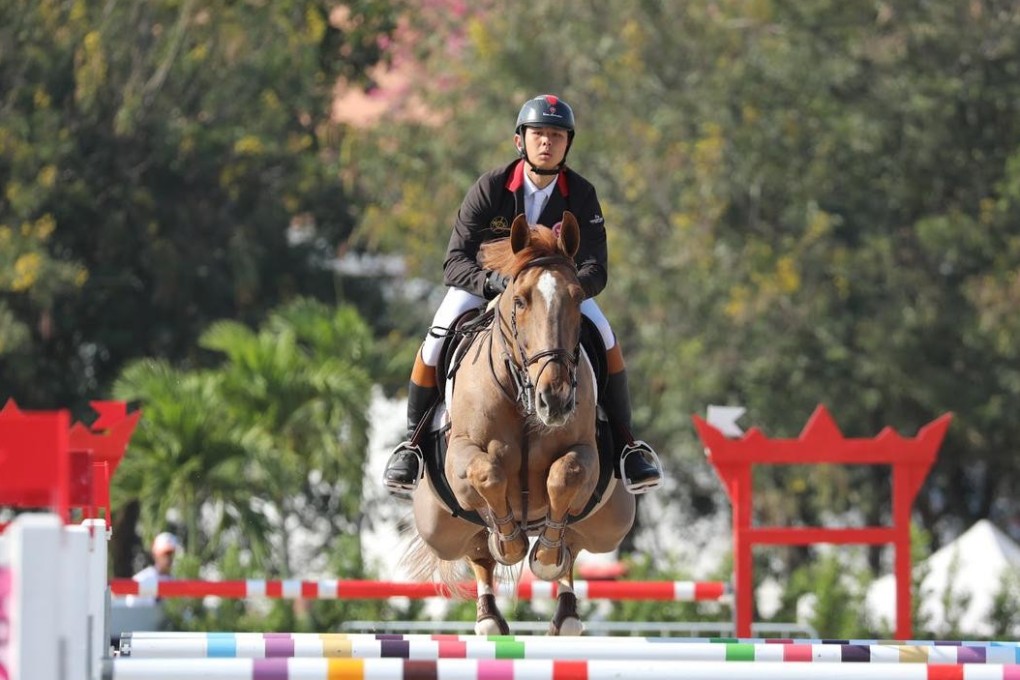 Hong Kong equestrian rider Kenneth Ho ended the season on track to qualify but was narrowly beaten by Sri Lankan Mathilda Karlsson. Photo: HKJC