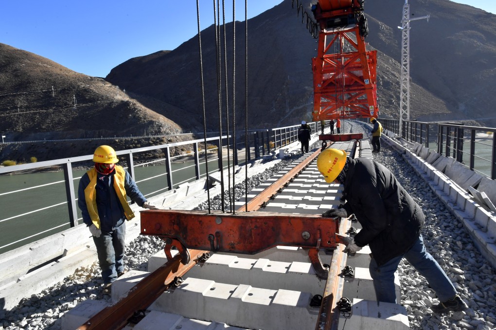 China plans to spend 800 billion yuan (US$115 billion) on railway investment in 2020. Photo: Xinhua