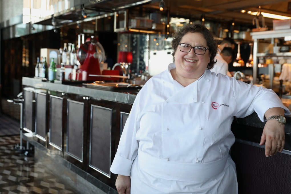 Valeria Piccini at Tosca di Angelo, in the Ritz-Carlton, in Hong Kong. Photo: Nora Tam