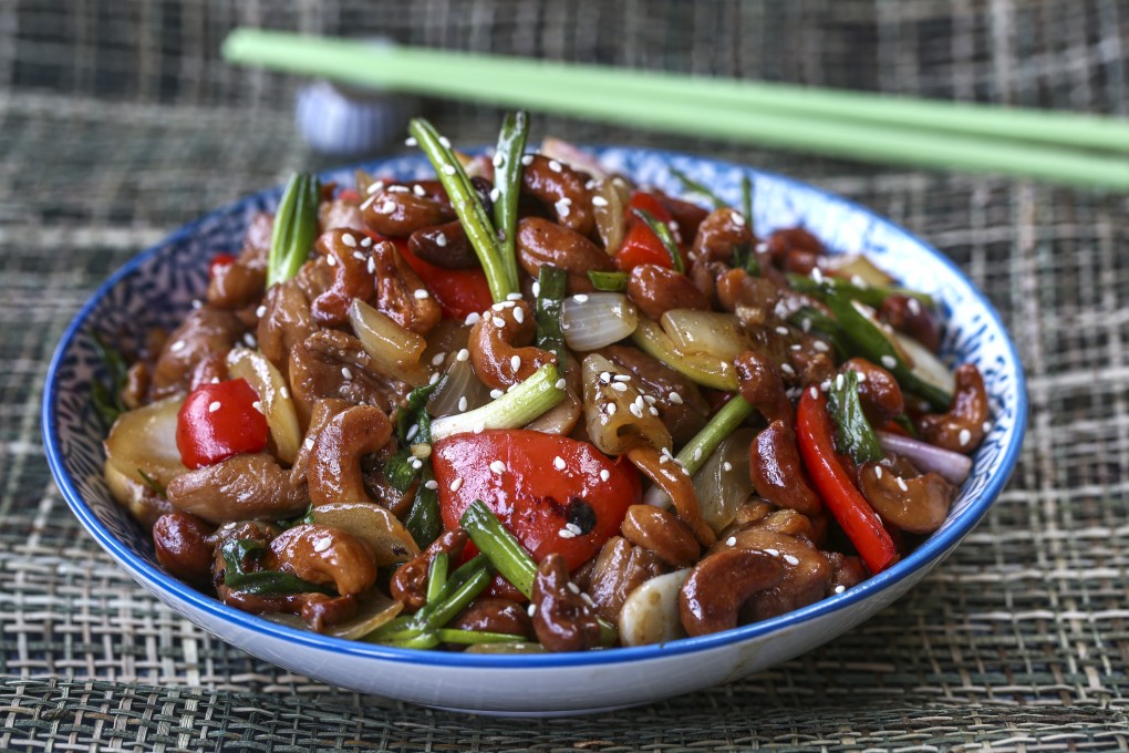 Susan Jung’s cashew chicken. Photography: Jonathan Wong. Styling: Nellie Ming Lee