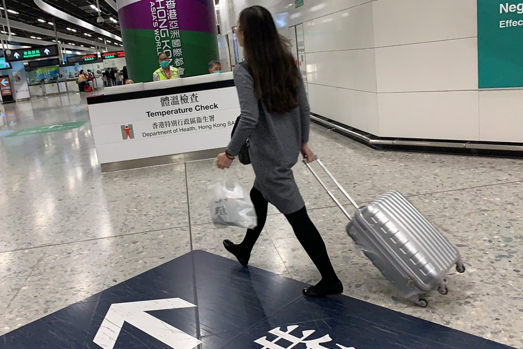 Extra checks have been put in place for passengers arriving in Hong Kong by high-speed rail from Wuhan. Photo: May Tse