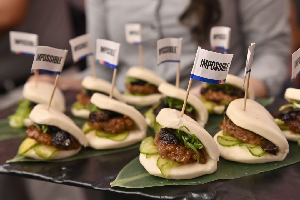 Move over, beef – there’s a new vegan meat in town. Impossible Pork and Impossible Sausage is debuting at the Consumer Electronics Show in Las Vegas and will soon be available in select Burger Kings in the United States. Photo: David Becker/Getty Images/AFP